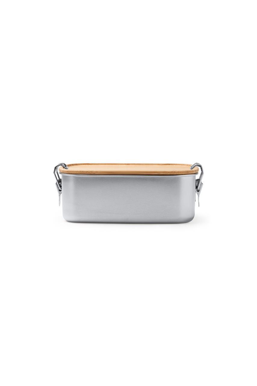 Daikon Stainless Steel Lunch Box with Bamboo Lid