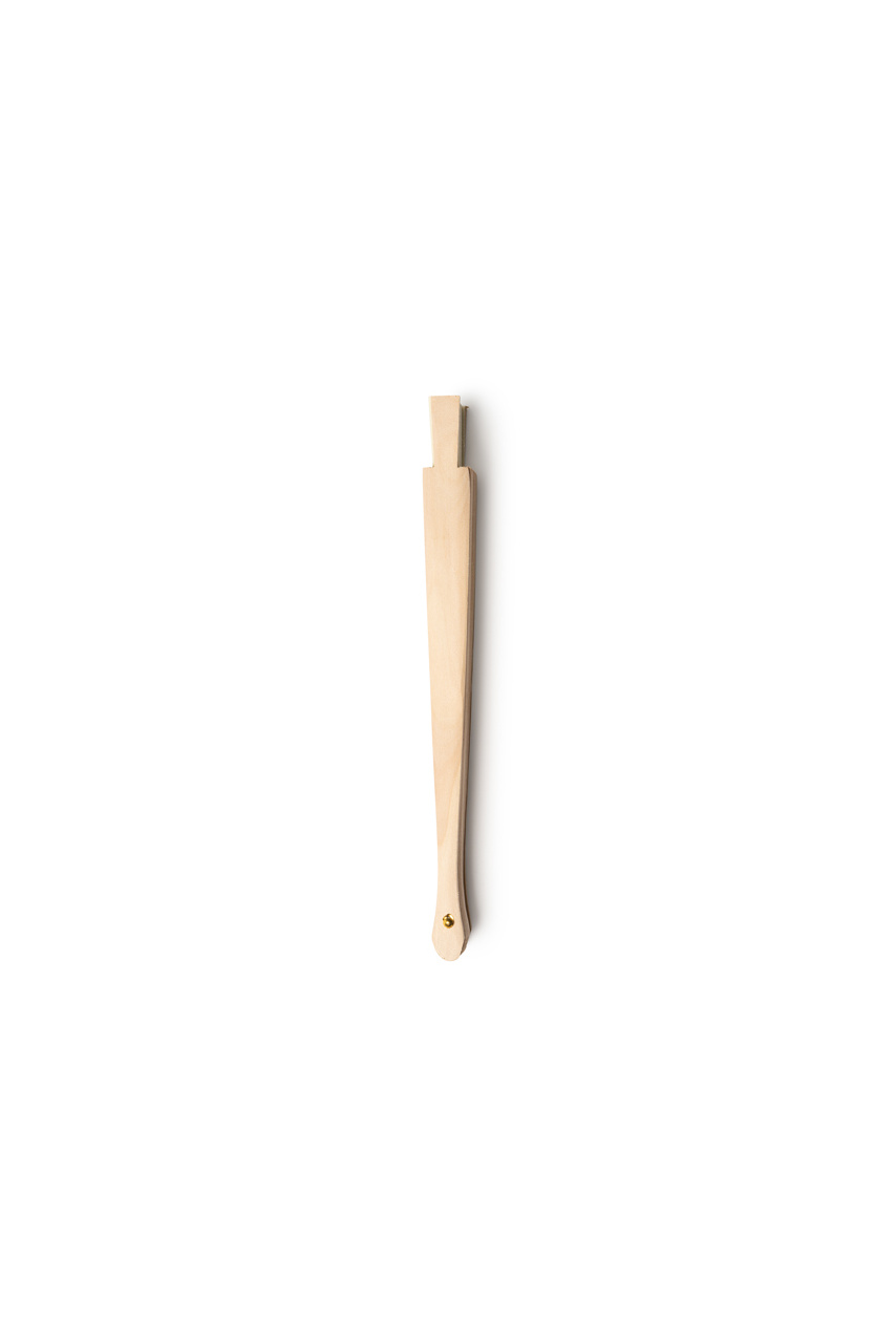 ZANTE Eco-Friendly Hand Fan - Wood & Cotton