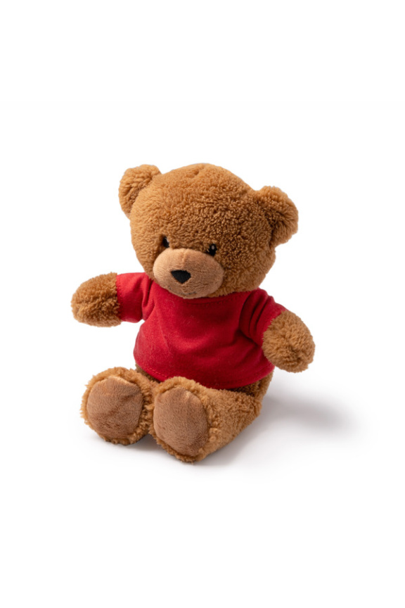 KODA Plush Teddy Bear with Red T-Shirt