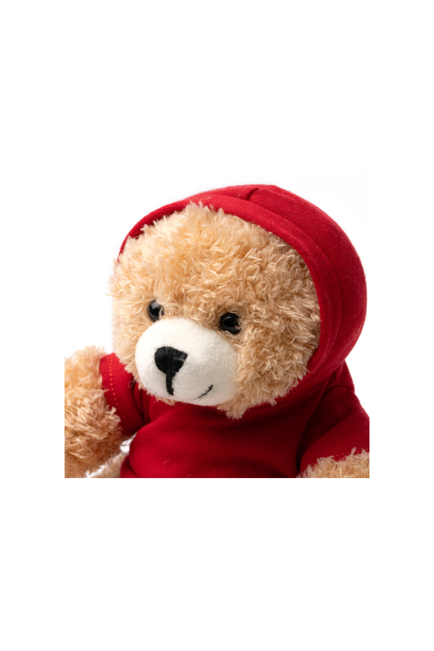 Jazz Plush Teddy Bear with Red Sweatshirt