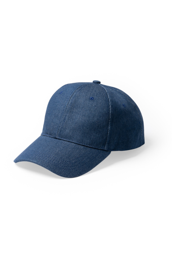 Recycled Denim 6-Panel Cap - Eco-Friendly Fashion