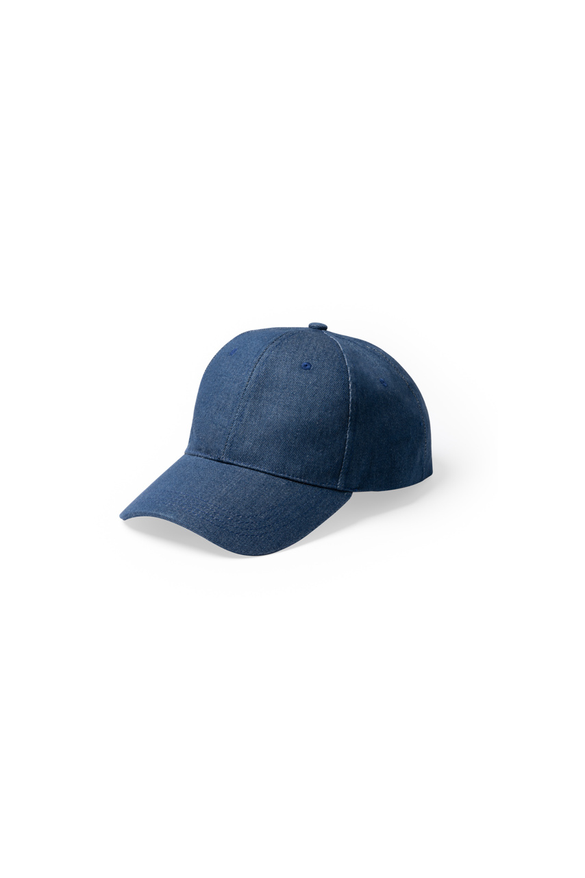 Recycled Denim 6-Panel Cap - Eco-Friendly Fashion