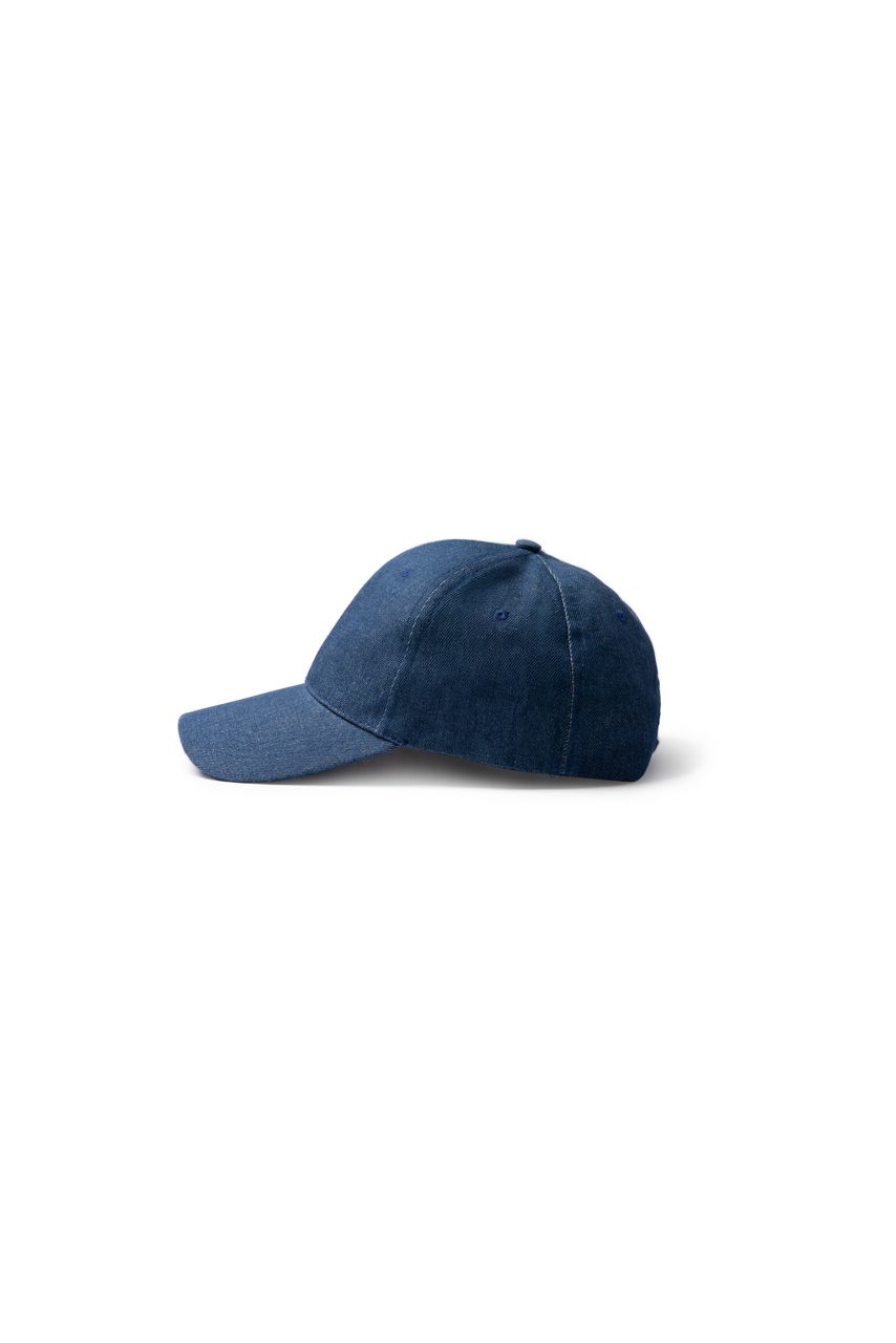 Recycled Denim 6-Panel Cap - Eco-Friendly Fashion