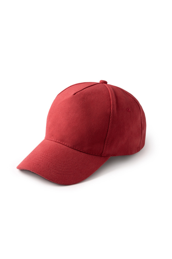 Classic Red Cotton Cap - Stylish & Comfortable