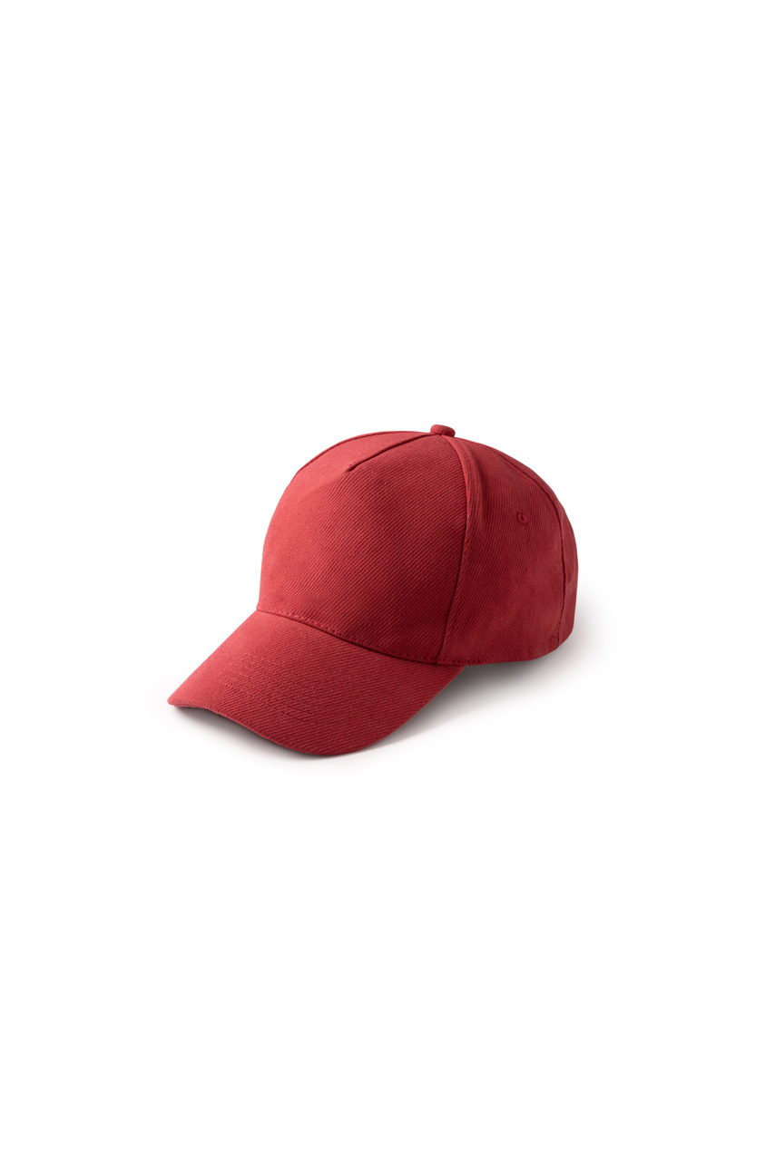 Classic Red Cotton Cap - Stylish & Comfortable