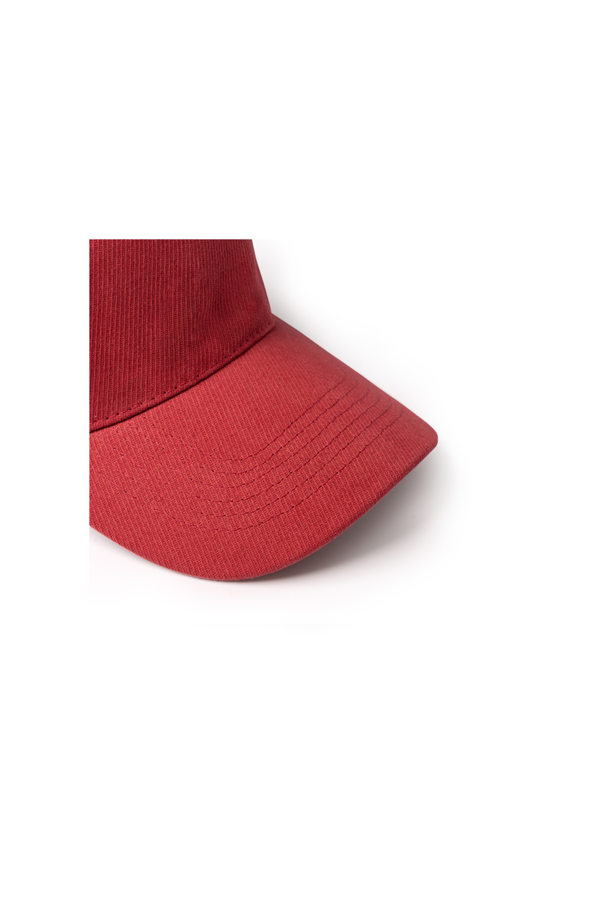 Classic Red Cotton Cap - Stylish & Comfortable
