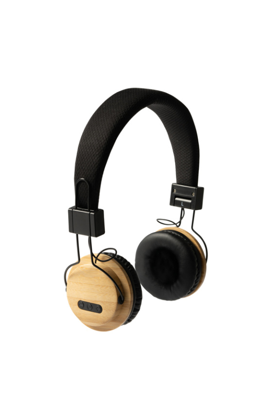 Căști Wireless TANGO din Bambus și RPET
