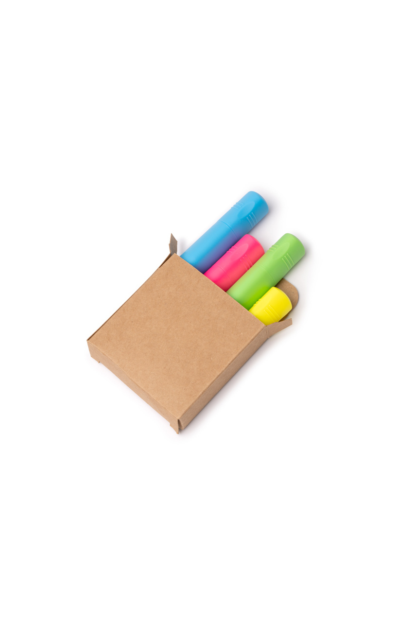 Colorful Marker Set in Kraft Box