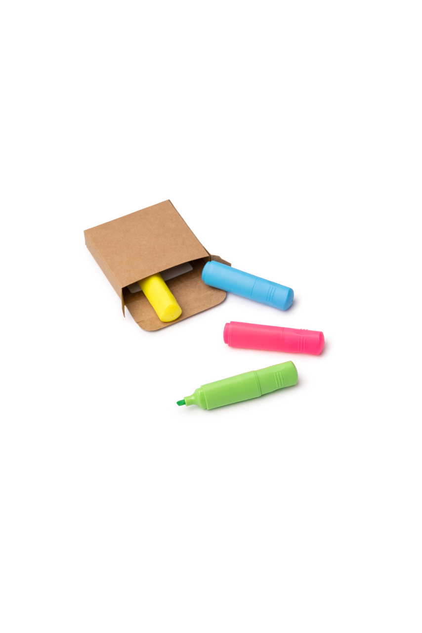 Colorful Marker Set in Kraft Box