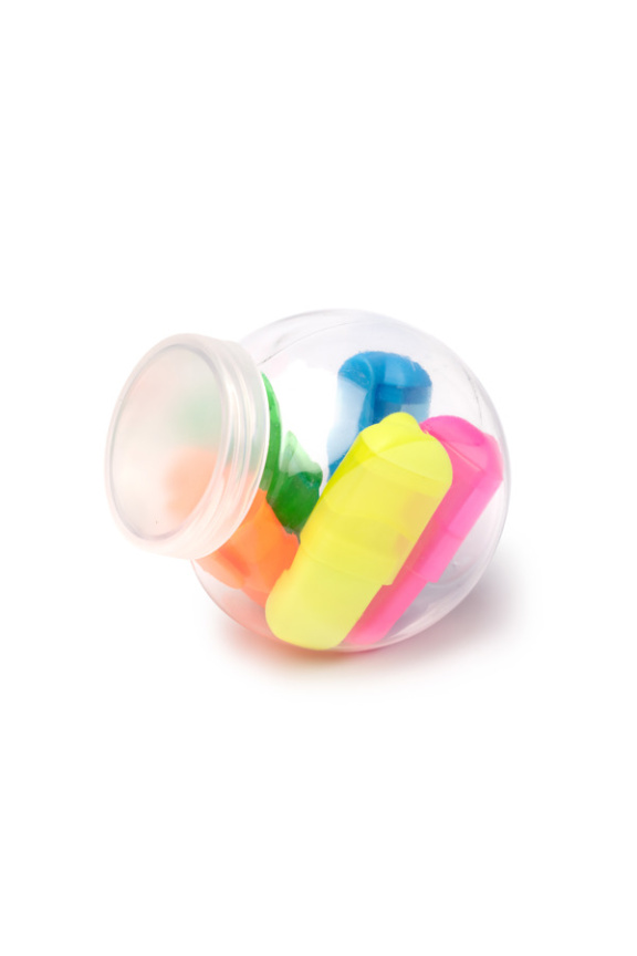 Set de markere multicolore CALVER - Organizare și Culoare