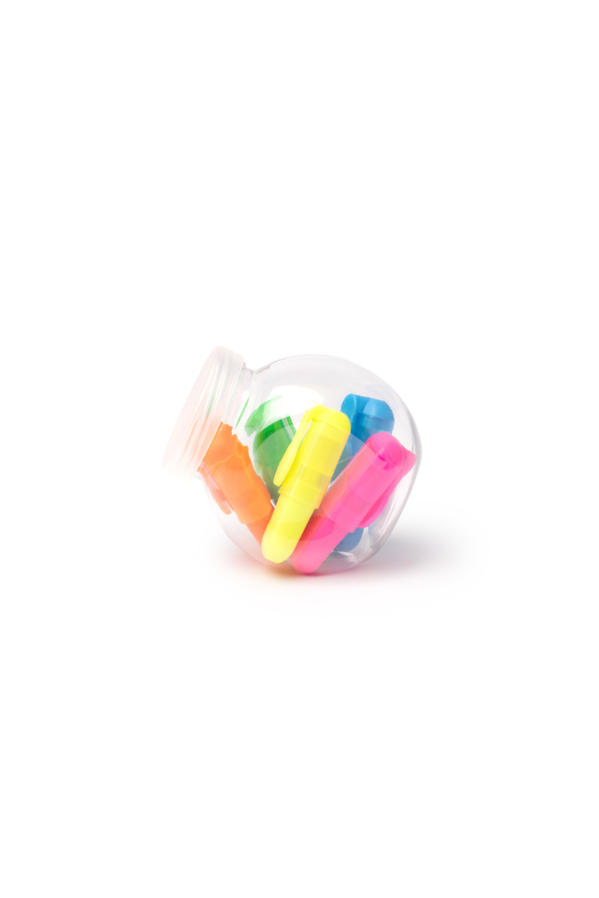 Set de markere multicolore CALVER - Organizare și Culoare