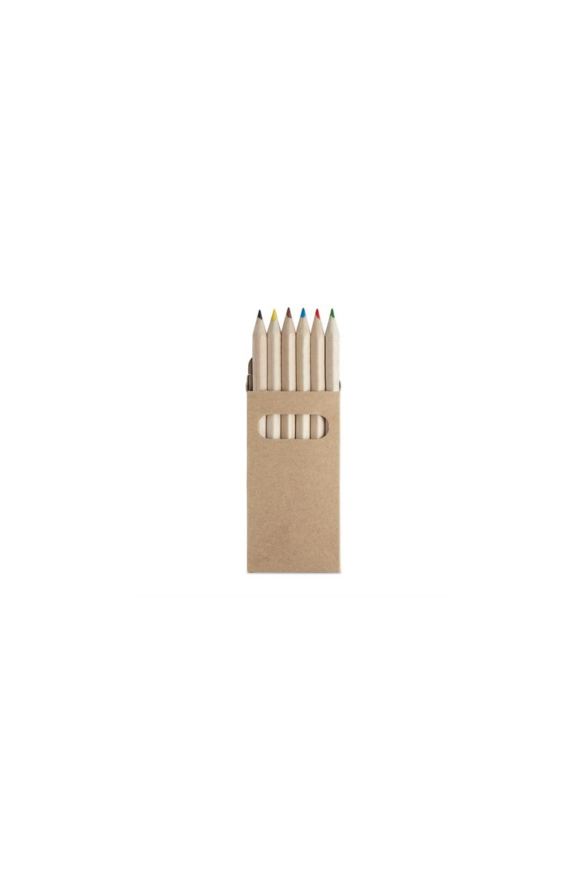 Amazonia Eco-Friendly Pencil Set - 6 Wooden Pencils