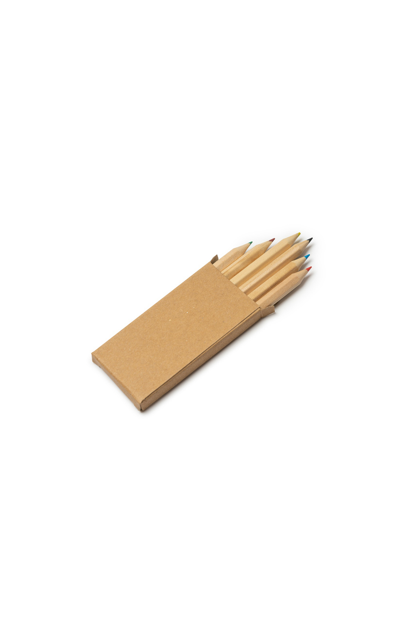Amazonia Eco-Friendly Pencil Set - 6 Wooden Pencils