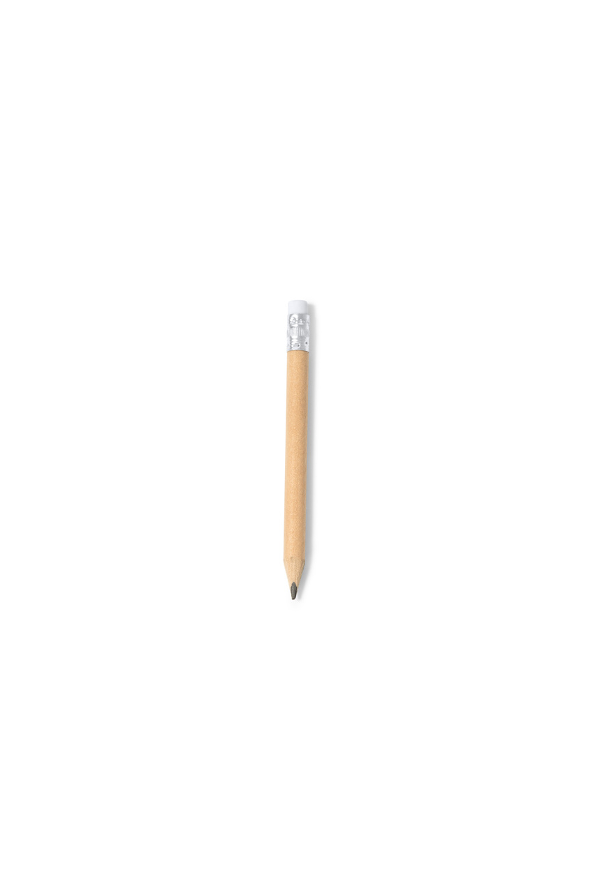Mini Natural Wooden Pencil with Eraser