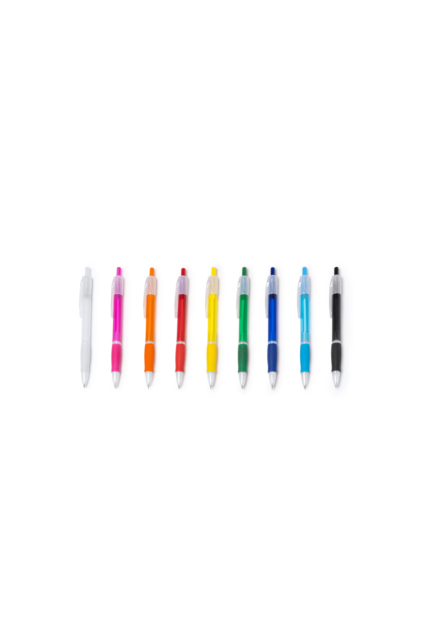 ONTARIO Translucent Push Ball Pen with Soft Grip