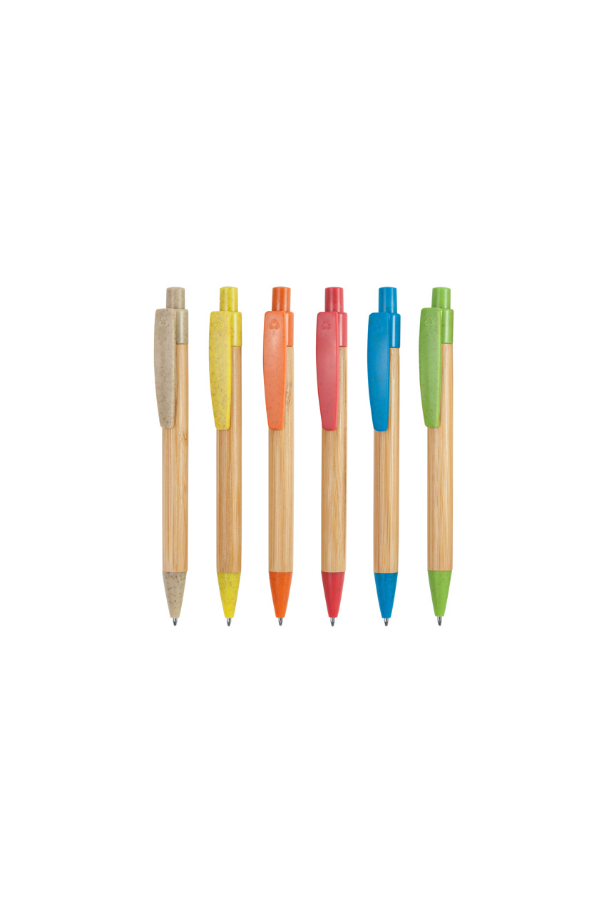 Eco-Friendly Bamboo Push Button Pen