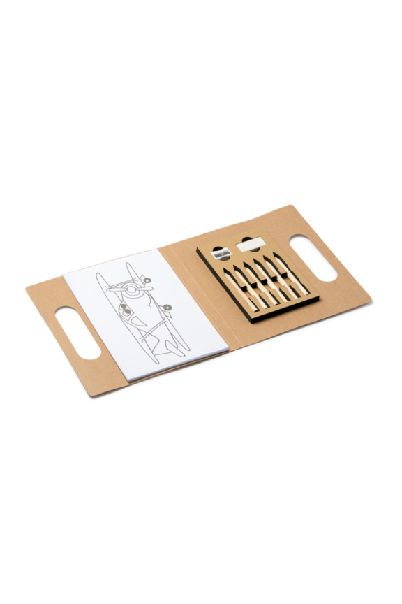 Children's Portable Drawing Kit with Handle