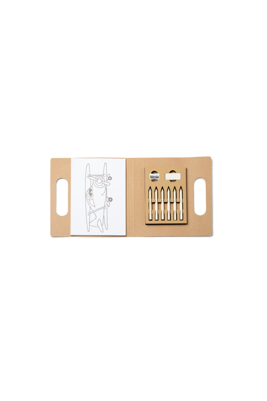 Children's Portable Drawing Kit with Handle