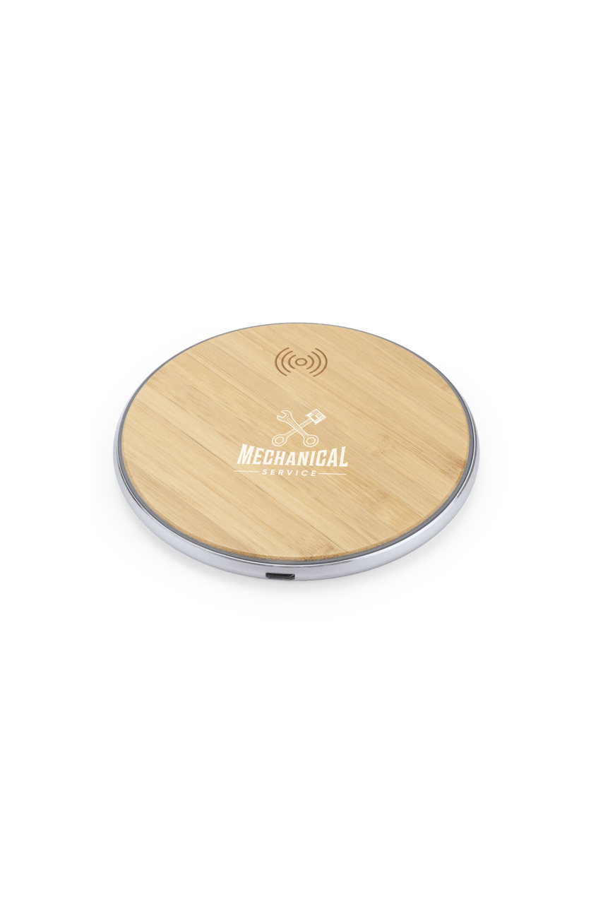 Falcon Bamboo Wireless Charger - 10W Power