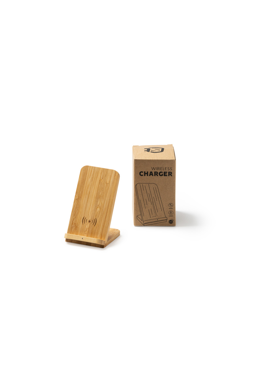 GRAVITY Bamboo Wireless Charger - Eco-Friendly Charging