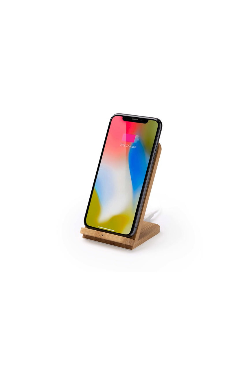 Încărcător Wireless din Bambus GRAVITY