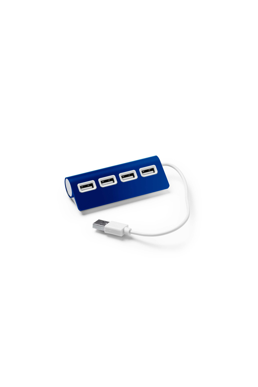 Plerion Aluminum USB Hub with 4 Ports