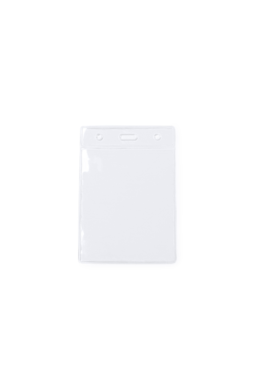 Transparent PVC Vertical Badge Holder