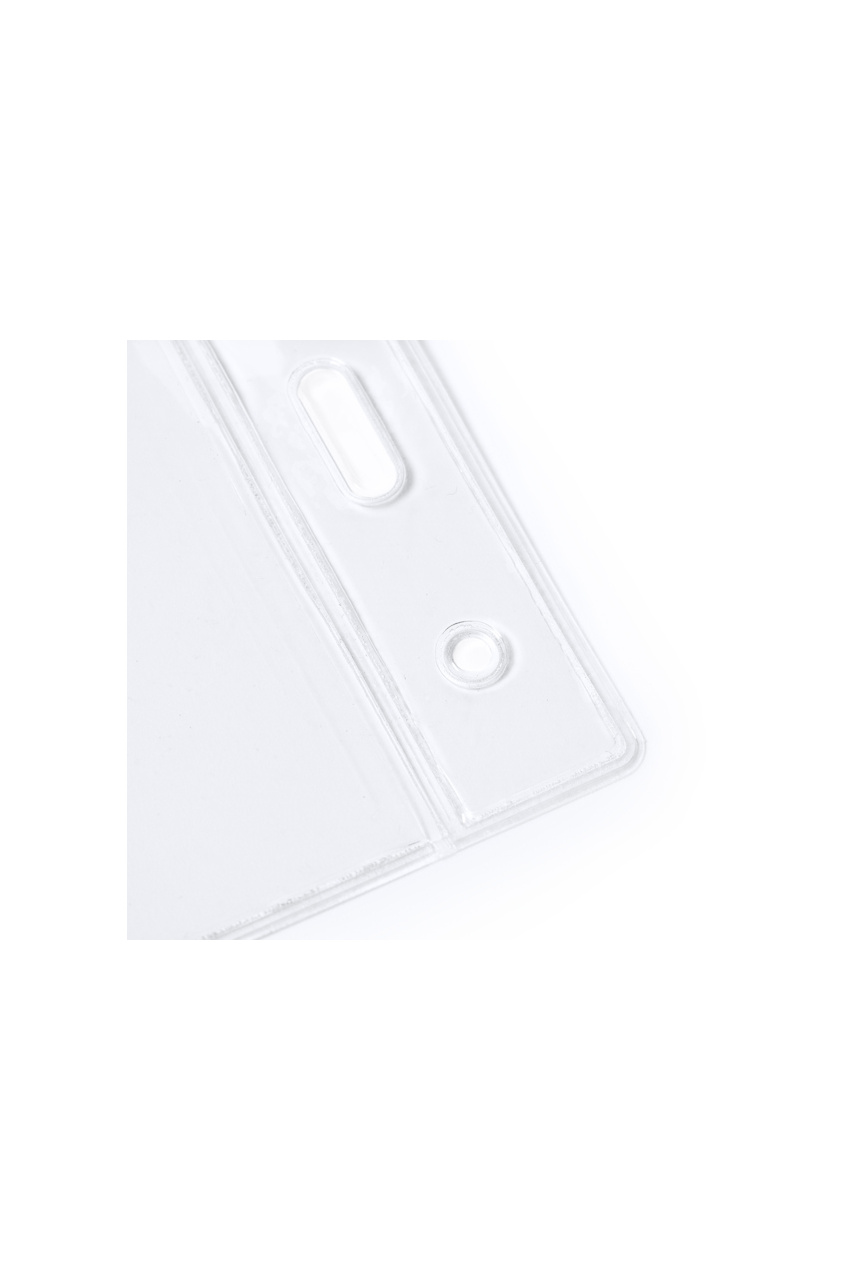 Transparent PVC Vertical Badge Holder