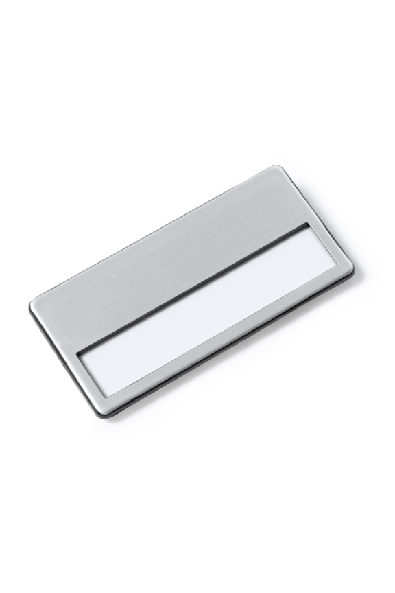 Aluminium Badge Holder with Safety Pin