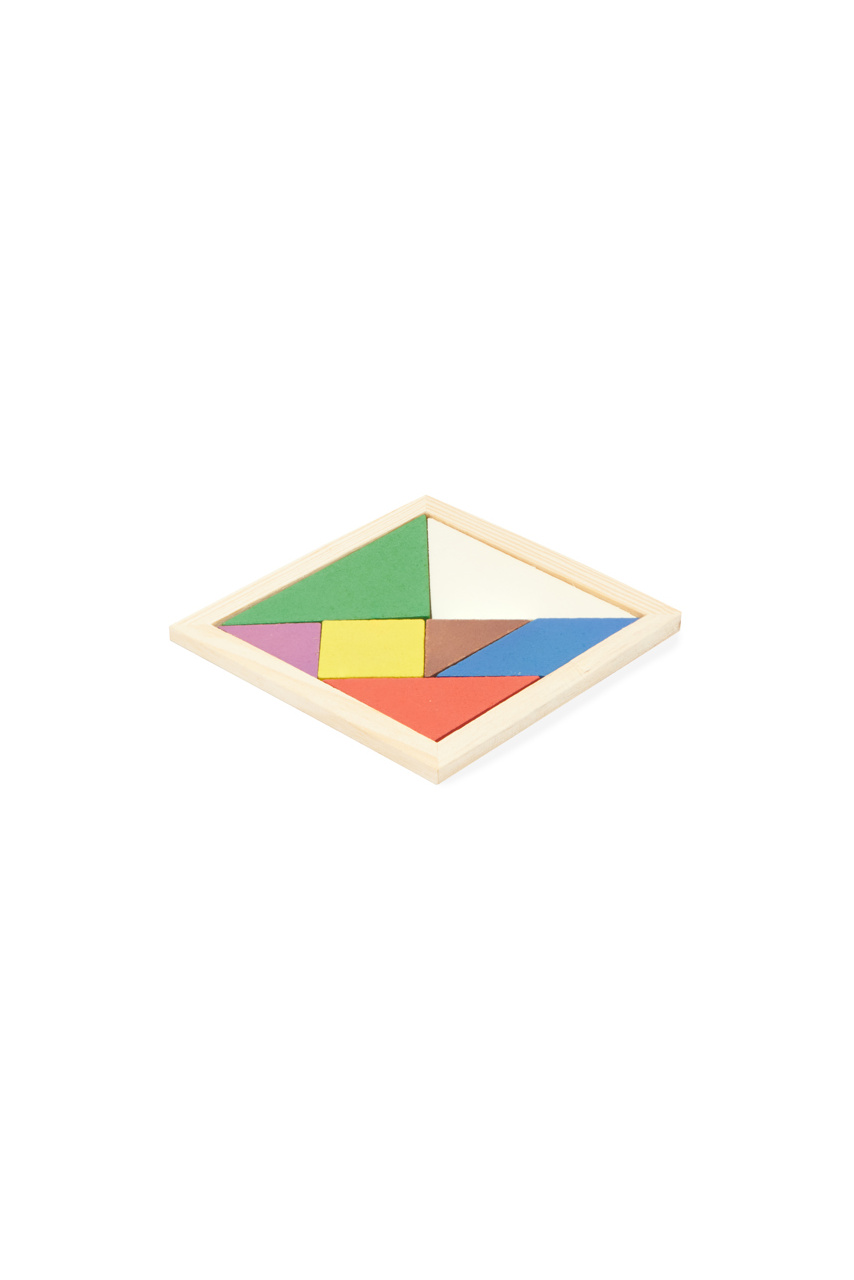 Colorful Wooden Tangram Puzzle for Skill Development
