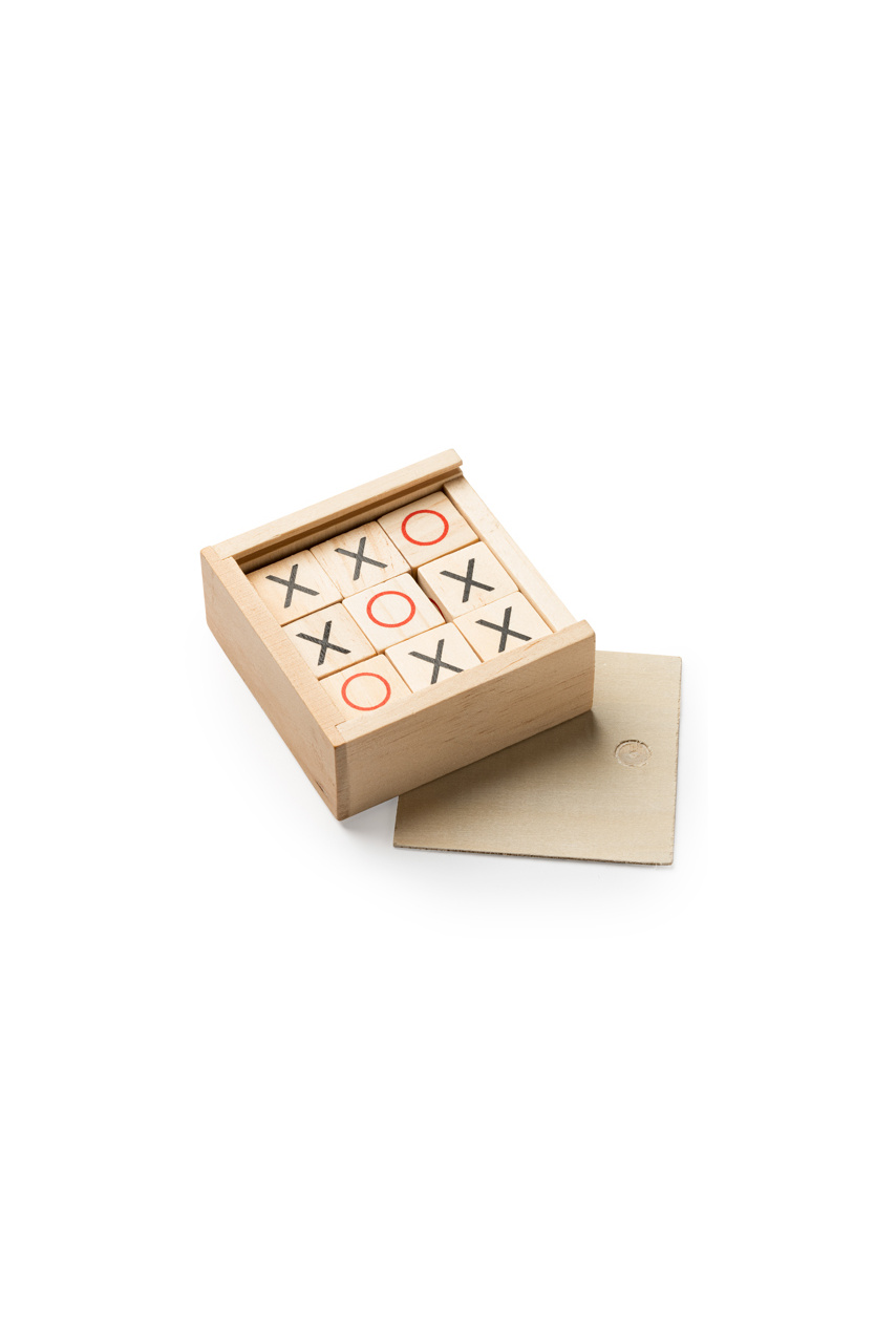 Wooden Tic-Tac-Toe Game Set - Classic Fun