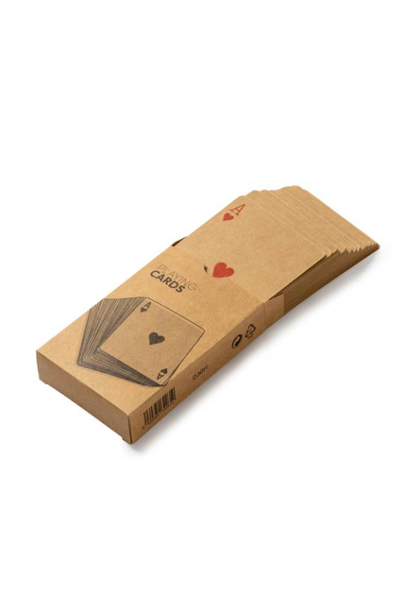 Set Cărți de Joc Ecologice din Carton Reciclat