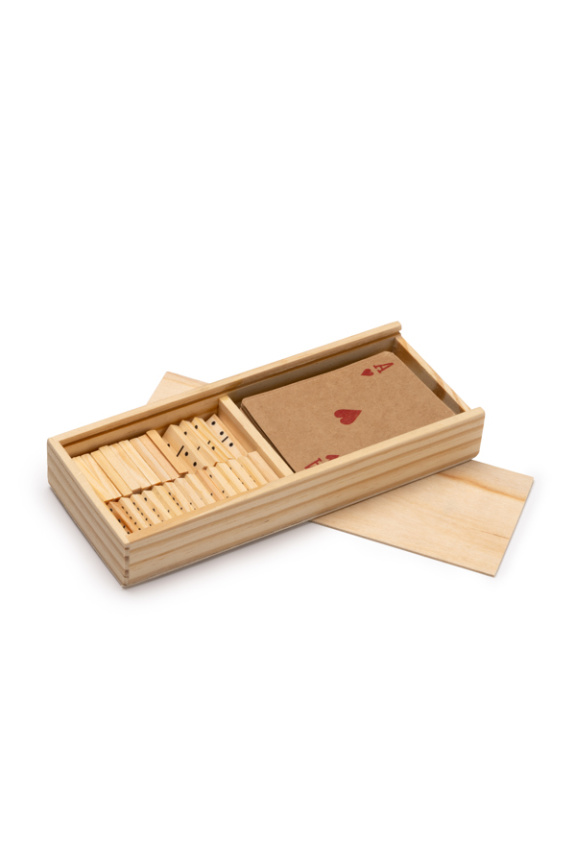 Set Jocuri LUDUS din Carton Reciclat și Lemn
