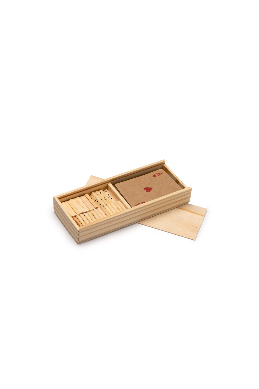 Set Jocuri LUDUS din Carton Reciclat și Lemn