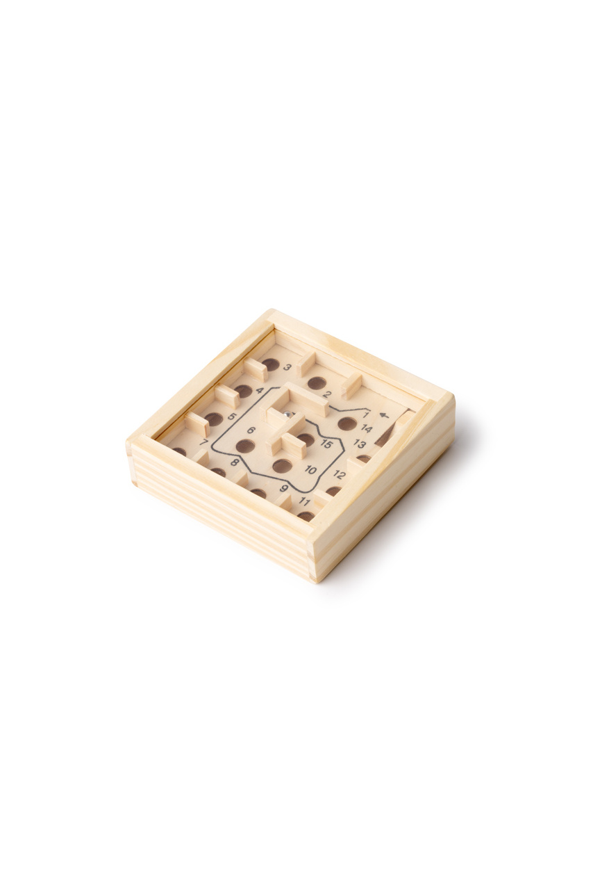MINOS Wooden Skill Game - Eco-Friendly Challenge