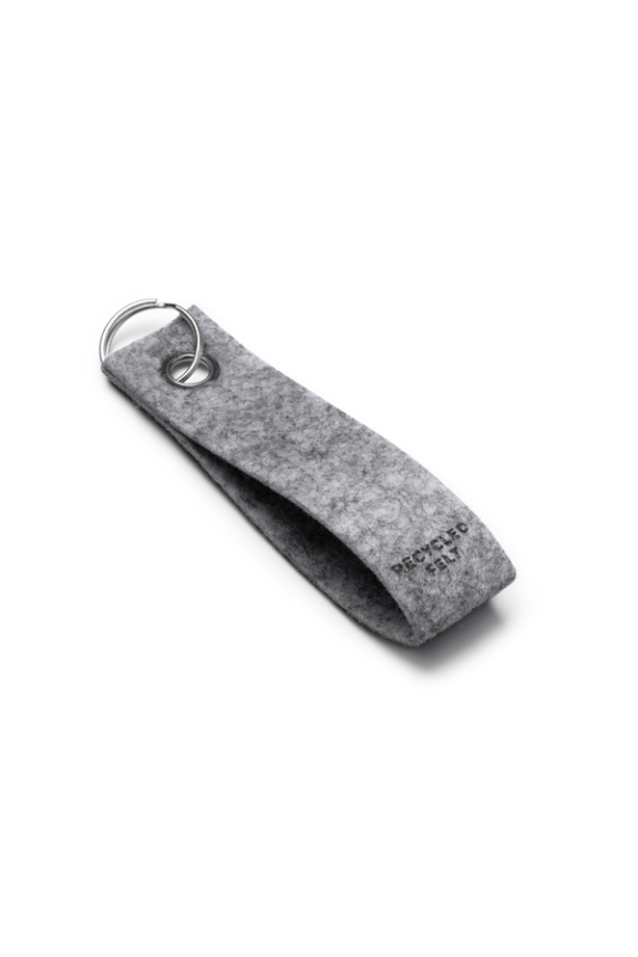 Eco-Friendly Recycled Felt Key Ring