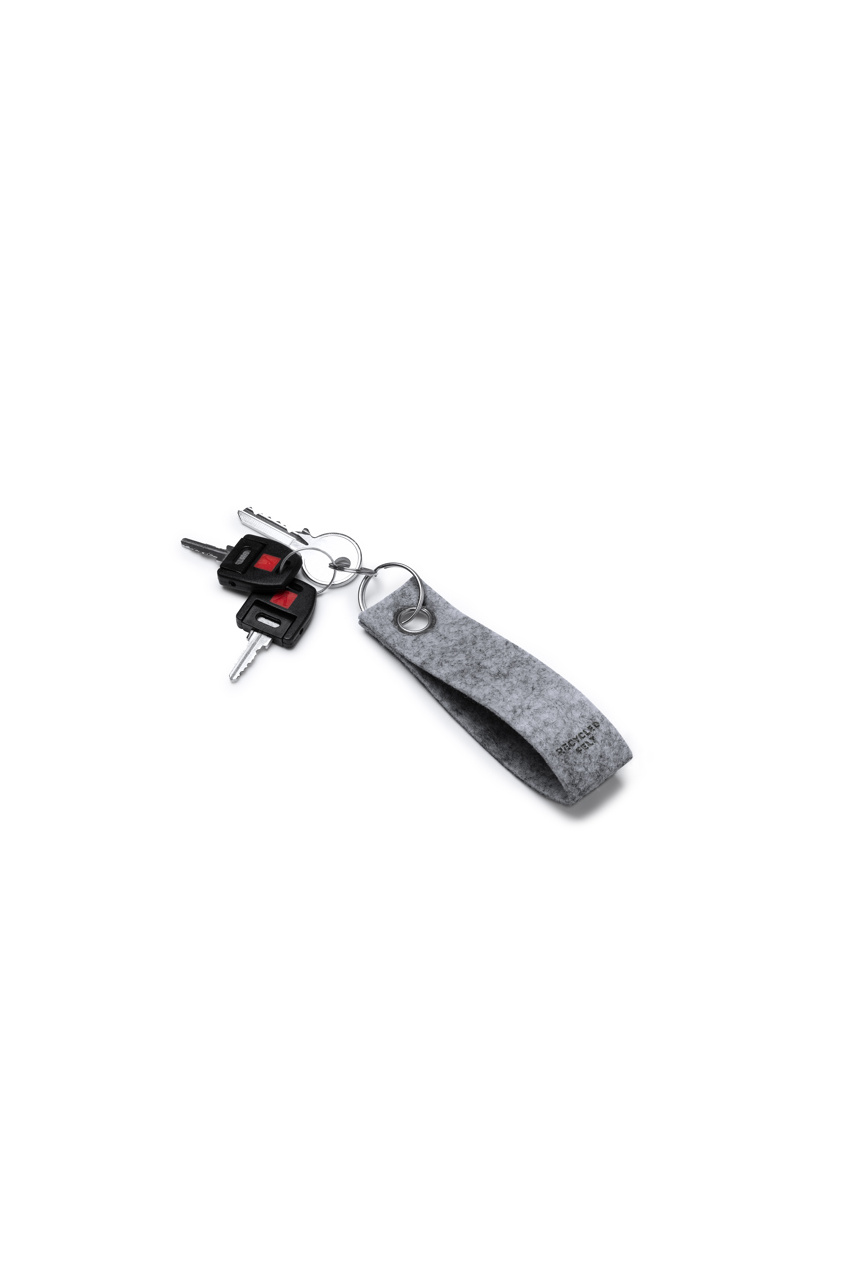 Eco-Friendly Recycled Felt Key Ring