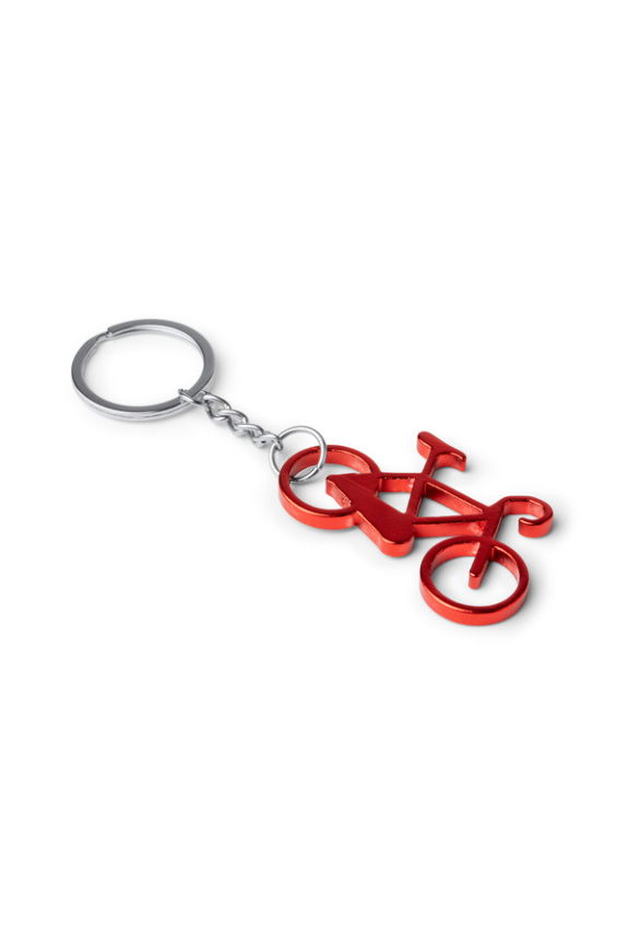 Giro Bicycle-Shaped Aluminium Keyring