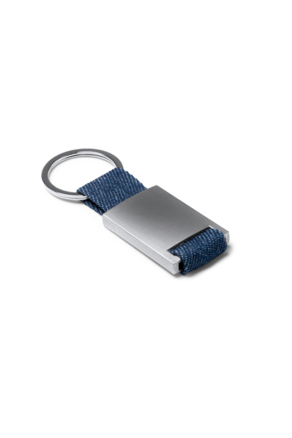 BETRIX Denim Keychain - Stylish Metal Design