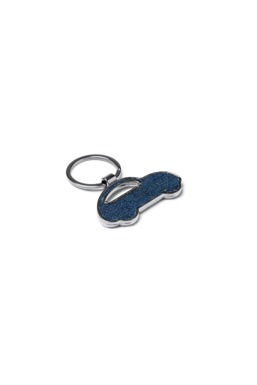 Breloc Auto din Denim - Design Modern