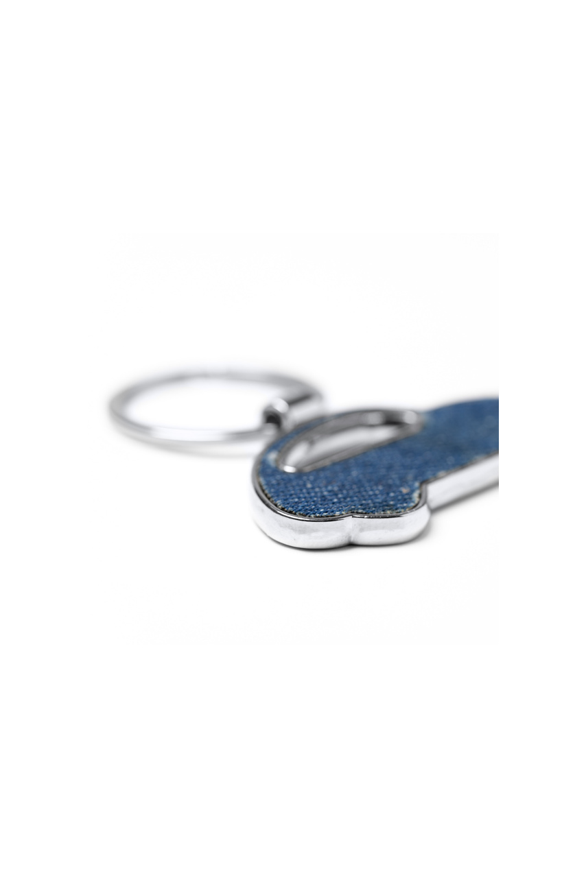 Breloc Auto din Denim - Design Modern