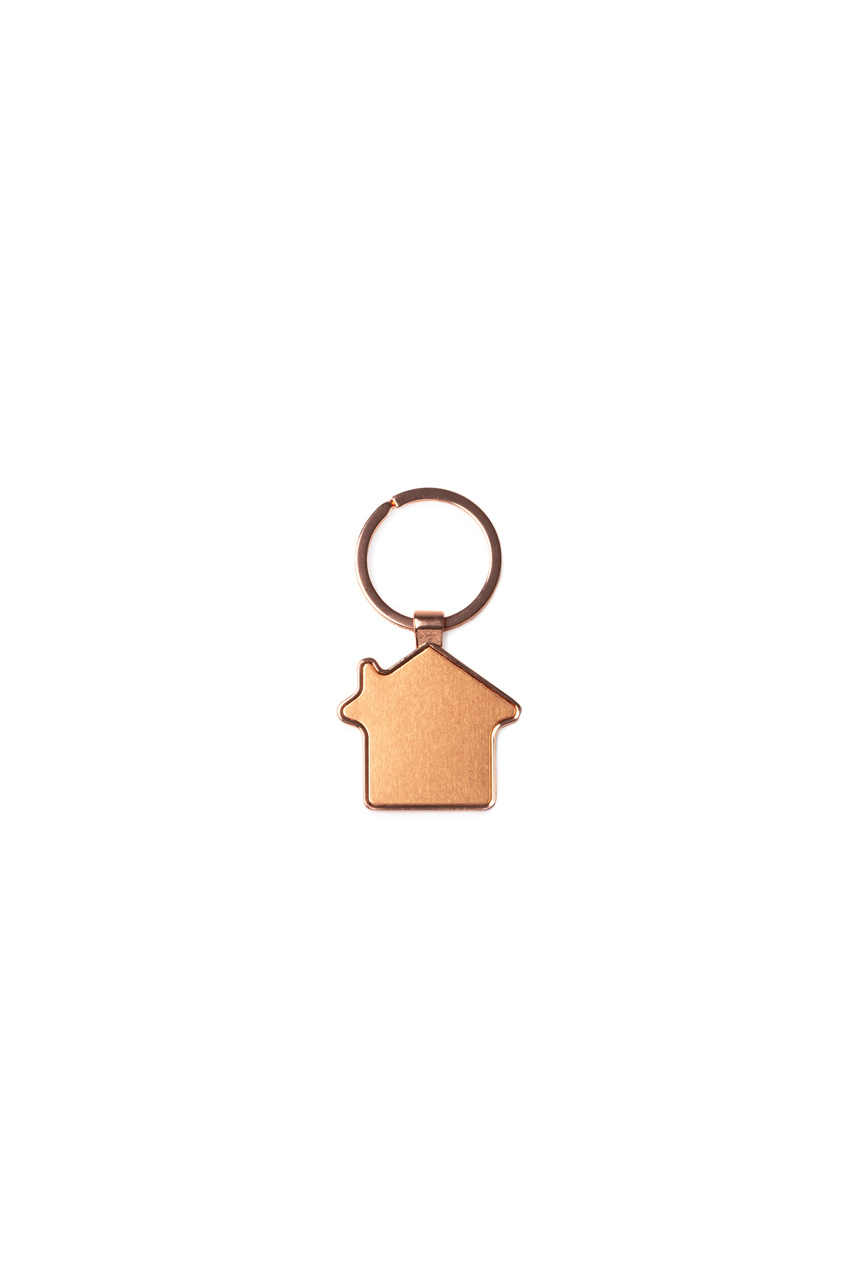 Newport Copper House Keychain - Elegant and Functional