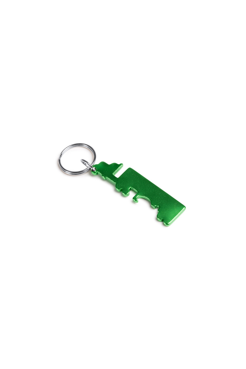 Eco-Friendly Aluminium Bottle Opener Keychain