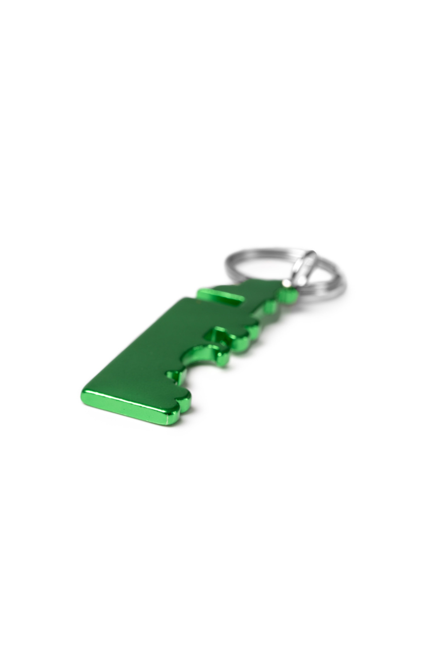 Eco-Friendly Aluminium Bottle Opener Keychain