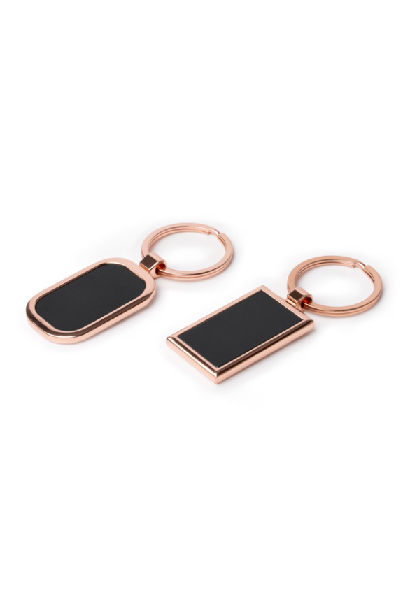 BELSAN Copper-Coated Metal Keyring Set