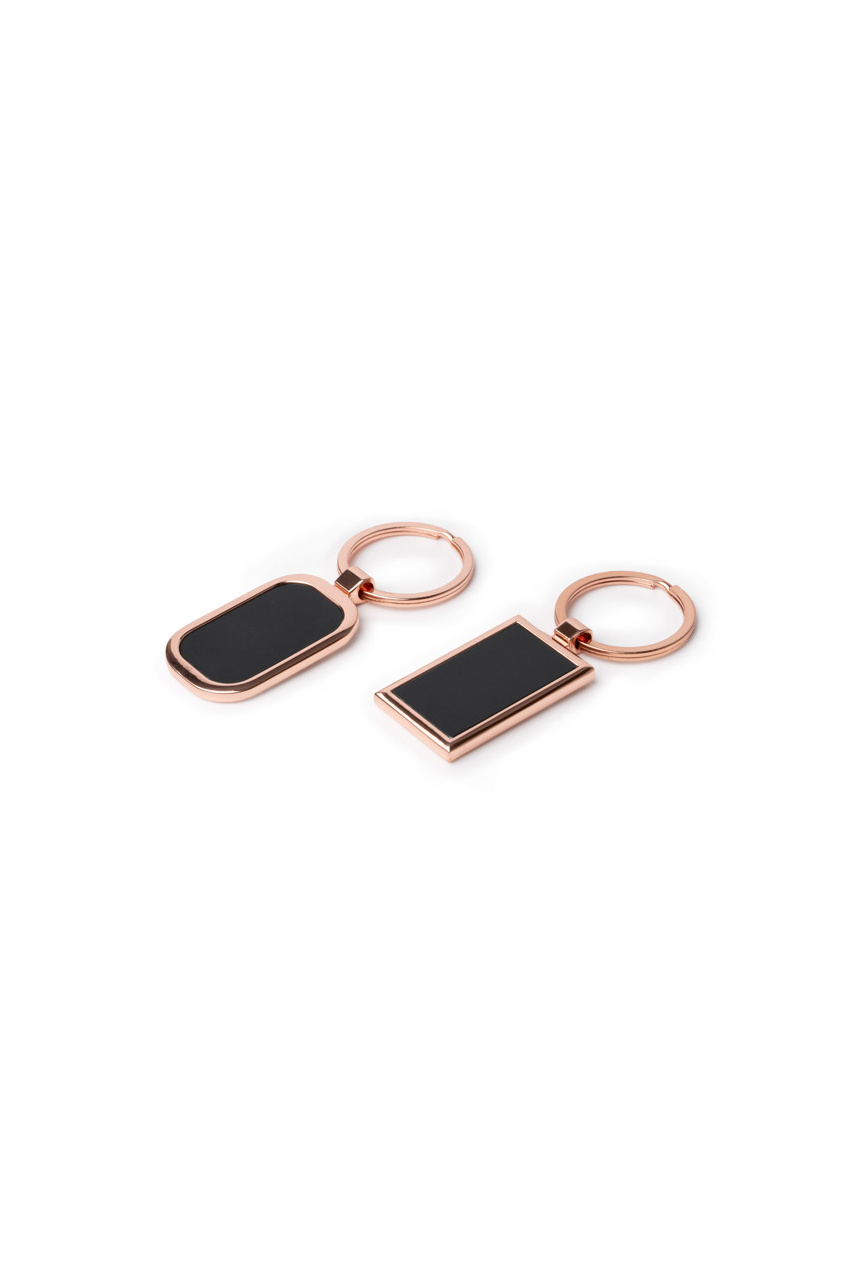 BELSAN Copper-Coated Metal Keyring Set