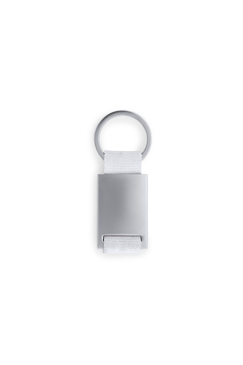 Mineral Metal Keyring with Polyester Strap