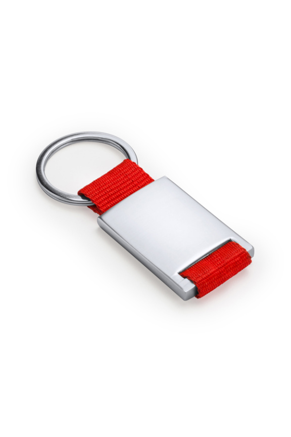 Mineral Metal Keyring with Polyester Strap