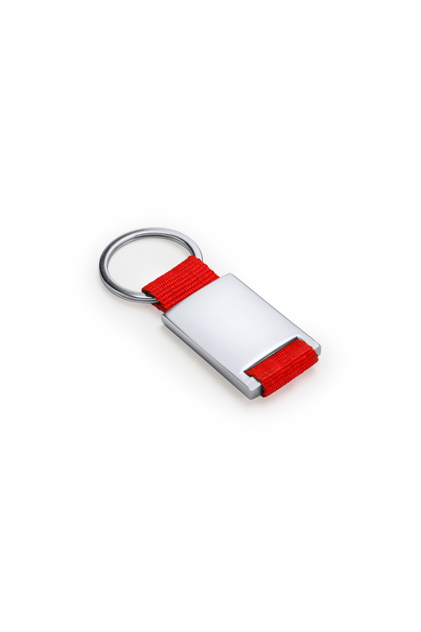 Mineral Metal Keyring with Polyester Strap