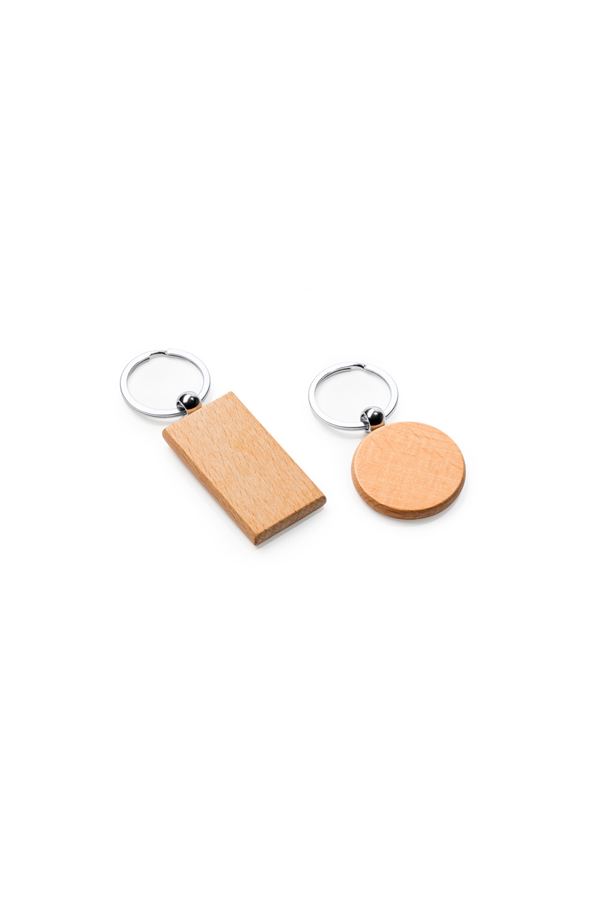 Breloc Lemn Natural SILA - Design Personalizabil